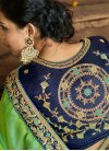 Staggering Banarasi Silk Embroidered Traditional Saree - 2