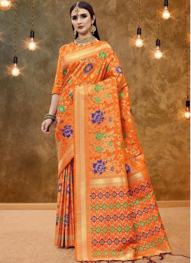 Sterling Printed Party Classic Designer Saree