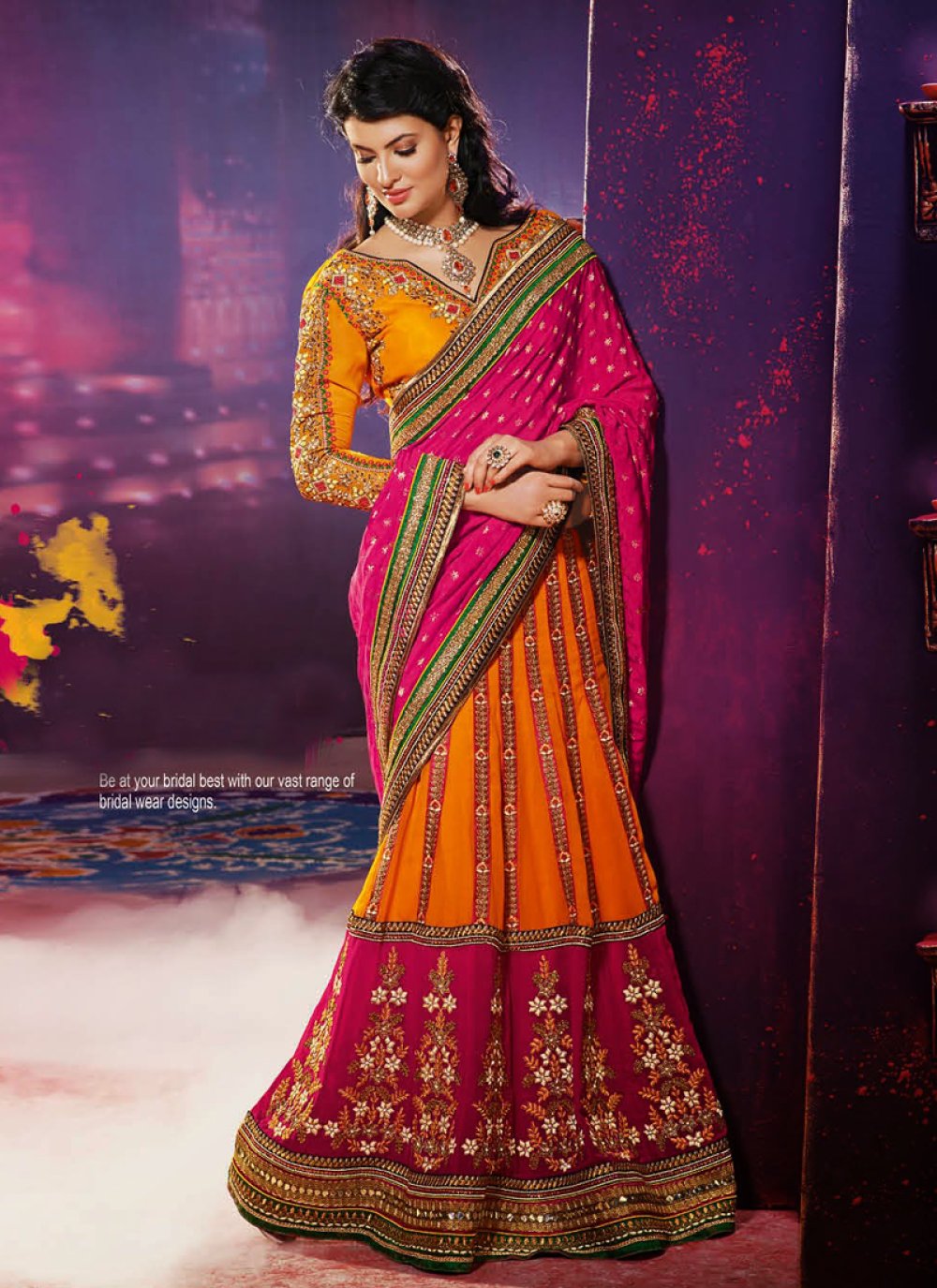 The Most Gorgeous South Indian Lehenga Saree Designs We Spotted! | Party  wear indian dresses, Saree designs, Lehenga saree design