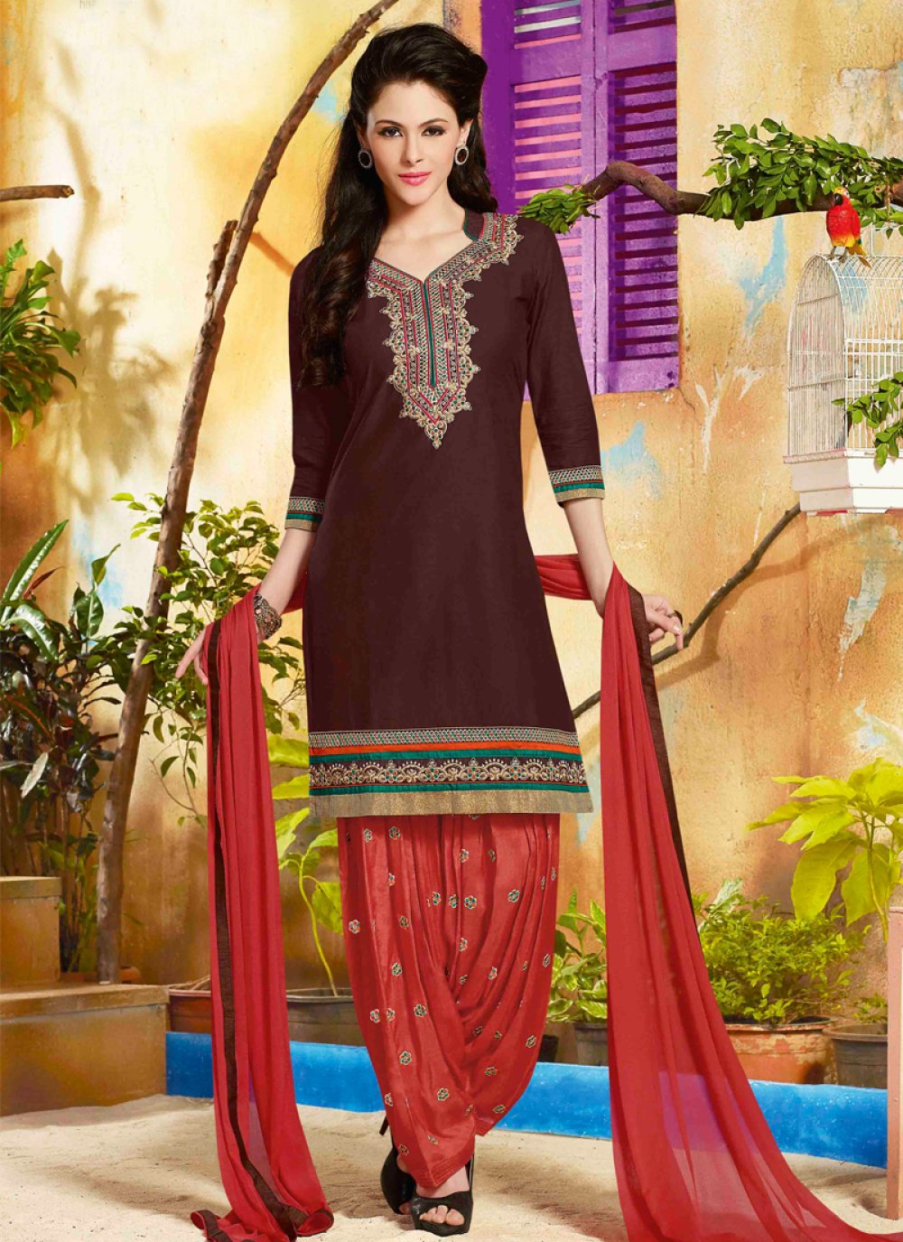 Stylish deals punjabi suit