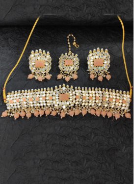 Sumptuous Mirror Work Necklace Set for Ceremonial