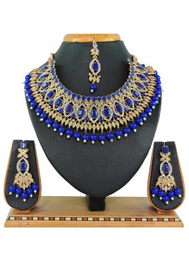 Superb Diamond Work Necklace Set For Party