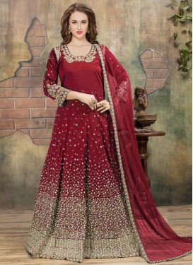 anarkali salwar suit design