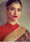 Tamannaah Bhatia Wonderous Multi Colour Designer Traditional Saree - 1