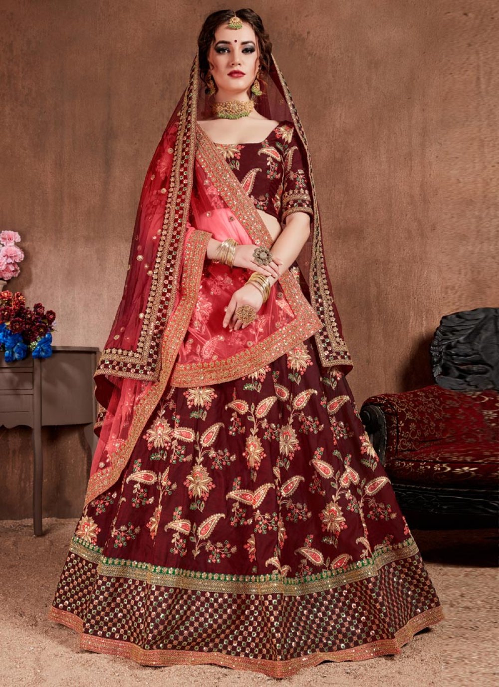 Trendy Lehenga Choli For Bridal