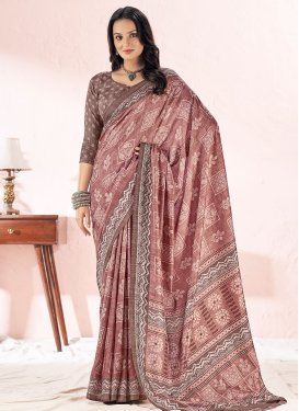 Tussar Silk Designer Contemporary Saree