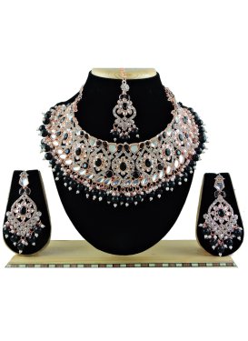 Versatile Alloy Beads Work Necklace Set