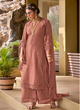 Viscose Palazzo Style Pakistani Salwar Suit For Festival