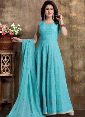 Viscose Readymade Anarkali Salwar Suit For Party