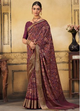 Viscose Traditional Designer Saree