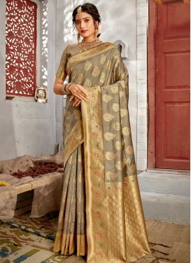 Woven Work Art Silk Designer Traditional Saree