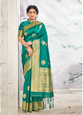 Woven Work Art Silk Designer Traditional Saree