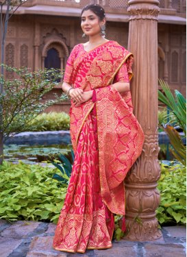 Woven Work Designer Traditional Saree