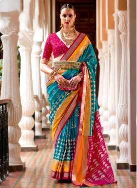 Woven Work Designer Traditional Saree