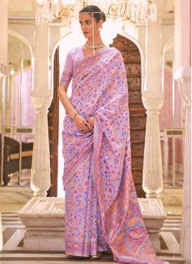 Woven Work Handloom Silk Designer Contemporary Saree