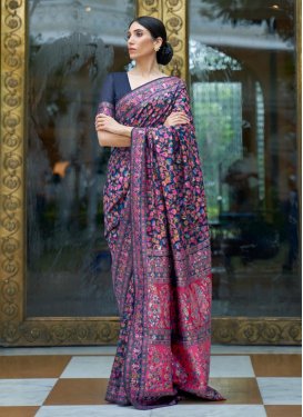 Woven Work Handloom Silk Designer Traditional Saree
