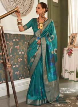 Woven Work Handloom Silk Traditional Designer Saree