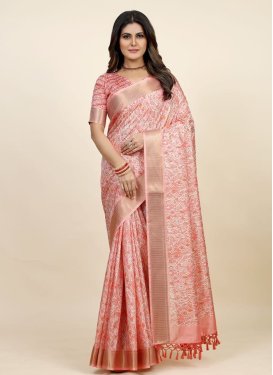 Woven Work Traditional Designer Saree