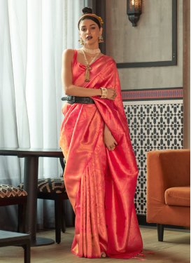 Woven Work Traditional Saree