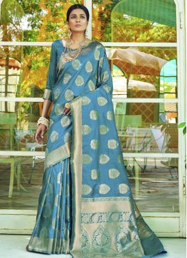 Woven Work Trendy Classic Saree